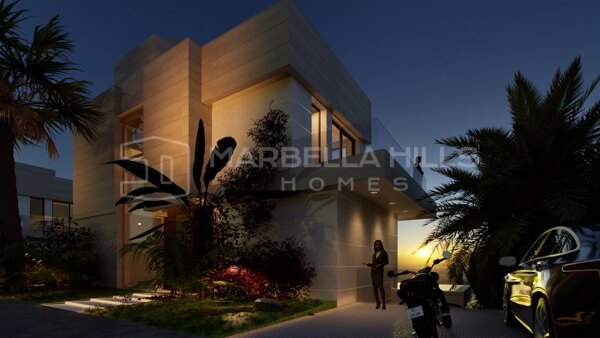 Luxury 4-6 bedroom Villas for Sale on the Frontline of Golf in Estepona – Sea Views & Modern Elegance