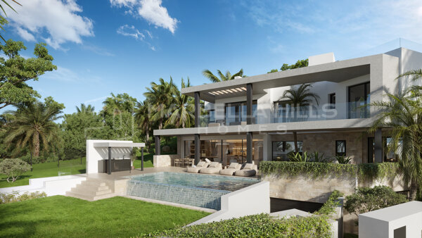 Exclusive 5-Bedroom Villa for Sale in Marbella – Rooftop Terrace, Lift and Infinity Pool