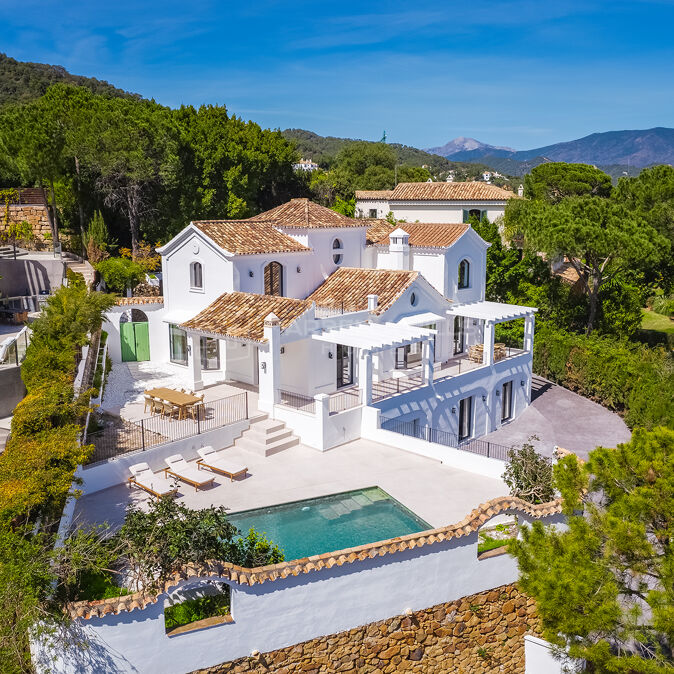 Vivir el Lujo con Vistas Panorámicas – Villa de 5 dormitorios en El Madroñal, Benahavís