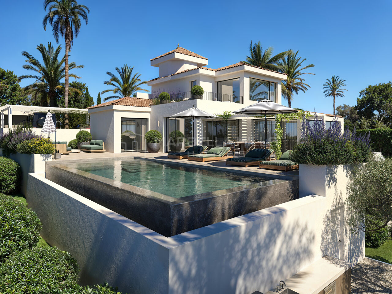 Villa de Luxe Élégante de 5 Chambres avec Espace Bien-Être au Cœur de Nueva Andalucía
