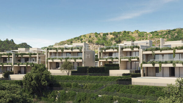 Entdecken Sie ein neues Wohngefühl an der Costa del Sol – Exklusives Projekt mit eleganten 2-Zimmer-Penthouses und privatem Pool in Elviria, Marbella Ost