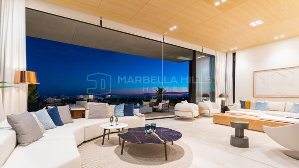 Atemberaubende moderne Villa mit 7 Schlafzimmern in The Hills, La Quinta – Panoramablick von den Bergen bis zum Meer