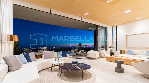 Atemberaubende moderne Villa mit 7 Schlafzimmern in The Hills, La Quinta – Panoramablick von den Bergen bis zum Meer