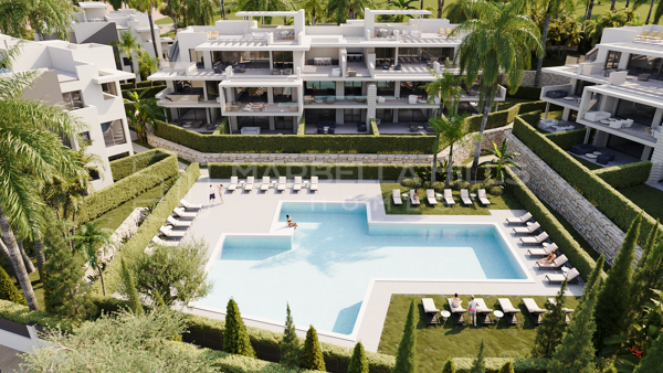 Nouveau Complexe Résidentiel d'Appartements de 2 Chambres avec Commodités à Proximité à Estepona