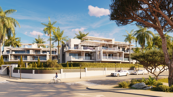 Nouveau Complexe Résidentiel d'Appartements de 2 Chambres avec Commodités à Proximité à Estepona