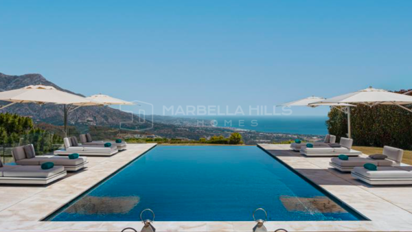 Mansion de Luxe Contemporaine à Vendre à La Zagaleta, Benahavís avec Vue Panoramique sur la Mer