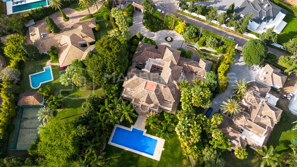 Luxury Beachside Villa for Sale in Guadalmina Baja - 8-Bedroom Estate Near Marbella