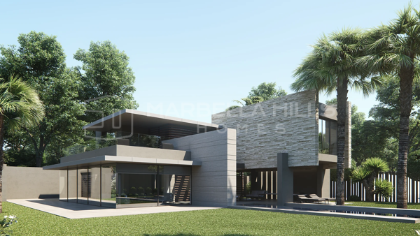 Brand new luxurious contemporary 8 bedroom beachside villa in Cortijo Blanco, San Pedro de Alcantara