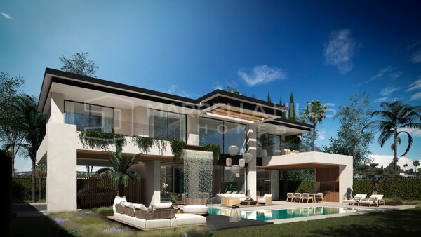 Villas exclusives de 4 chambres avec équipements de luxe à Cortijo Blanco - San Pedro de Alcantara