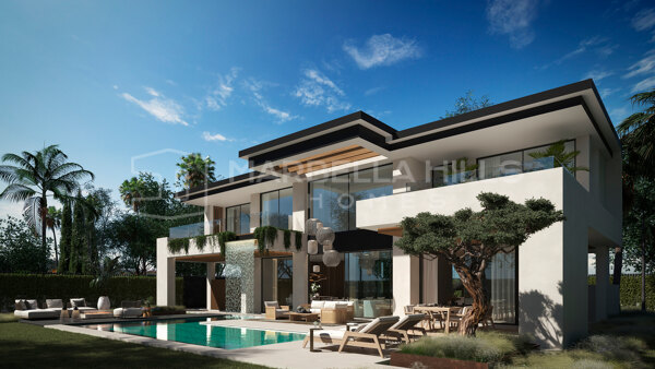 Villas exclusives de 4 chambres avec équipements de luxe à Cortijo Blanco - San Pedro de Alcantara