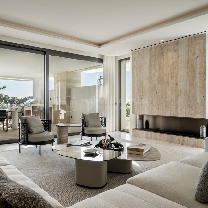 Luxury FENDI Casa Duplex for Sale in EPIC Marbella Golden Mile with Sea & La Concha Views