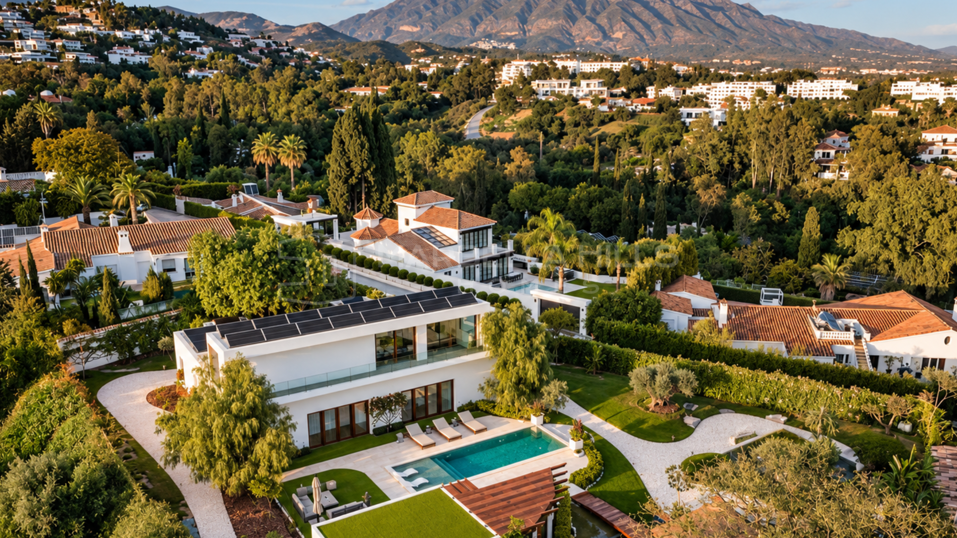 Villa de luxe exceptionnelle à vendre à Benahavís avec spa privé, cinéma et jardins japonais