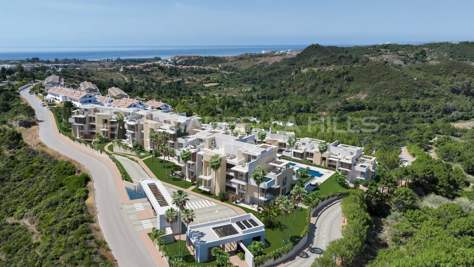 Appartements exclusifs de 2 chambres avec vue panoramique et équipements haut de gamme à La Resina - New Golden Mile, Estepona