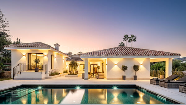 Las Brisas Nueva Andalucía Luxury Villa – Panoramic Sea and La Concha Views in Marbella Golf Valley near Puerto Banús