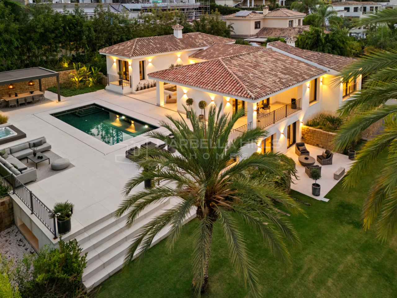 Las Brisas Nueva Andalucía Luxury Villa – Panoramic Sea and La Concha Views in Marbella Golf Valley near Puerto Banús