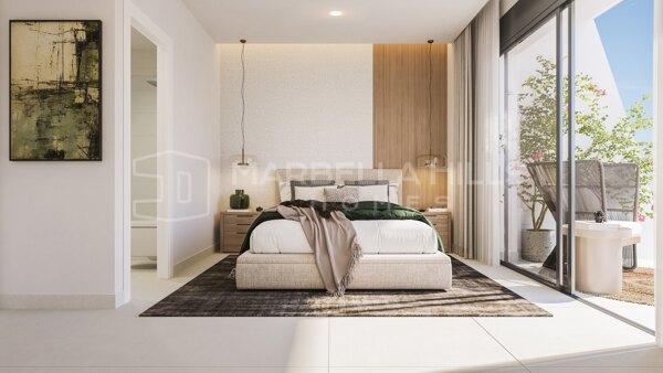 Exclusive 3 bedroom Townhouses with Private Pools in Cancelada - New Golden Mile