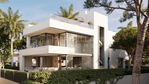 Luxury Villas for Sale on the Costa del Sol Near Marbella with Sea Views, Pool, Gym & Modern Design