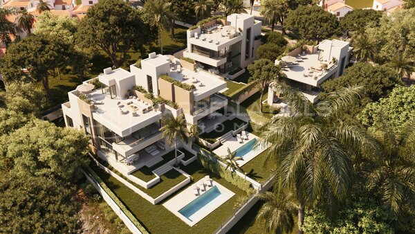 Luxury Villas for Sale on the Costa del Sol Near Marbella with Sea Views, Pool, Gym & Modern Design