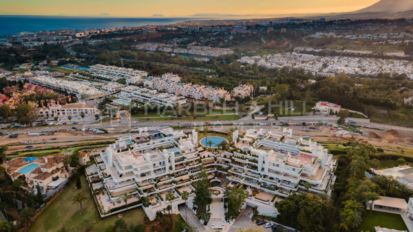 Apartamento de lujo en la Milla de Oro de Marbella - 3 dormitorios con vistas al mar