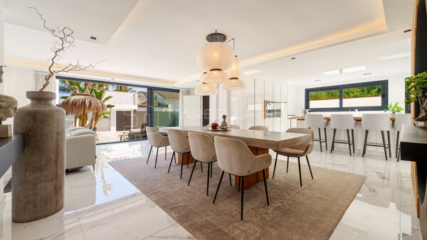 Villa contemporaine avec forte rentabilité locative à vendre à Nueva Andalucía, Marbella