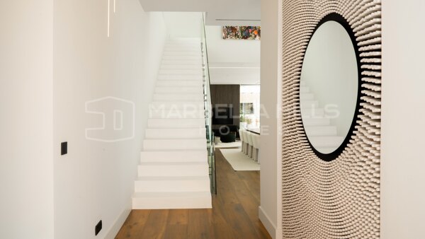 Villa contemporaine de luxe avec vue panoramique sur la mer à vendre à Monte Mayor, Benahavís