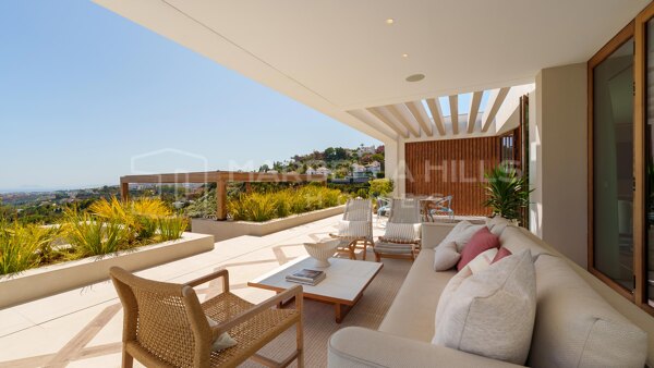Moderne Luxusvilla mit Panoramablick in The Hills, La Quinta – Benahavís