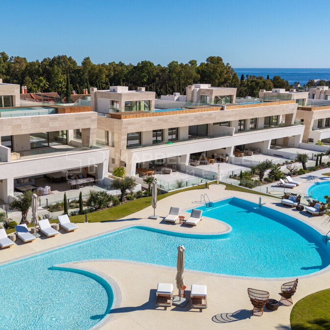 Appartement de luxe en rez-de-chaussée à Epic Marbella Golden Mile | Résidence contemporaine près du Puente Romano