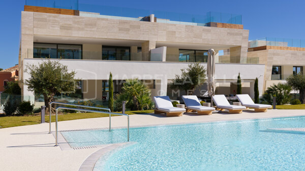Luxuriöse Erdgeschosswohnung in Epic Marbella Golden Mile | Moderne Residenz nahe Puente Romano