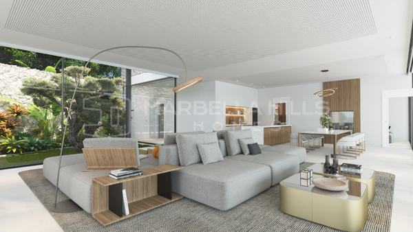 Villa Contemporánea en Venta en Monte Mayor – Vistas al Mar, Piscina Infinita y Diseño Exclusivo