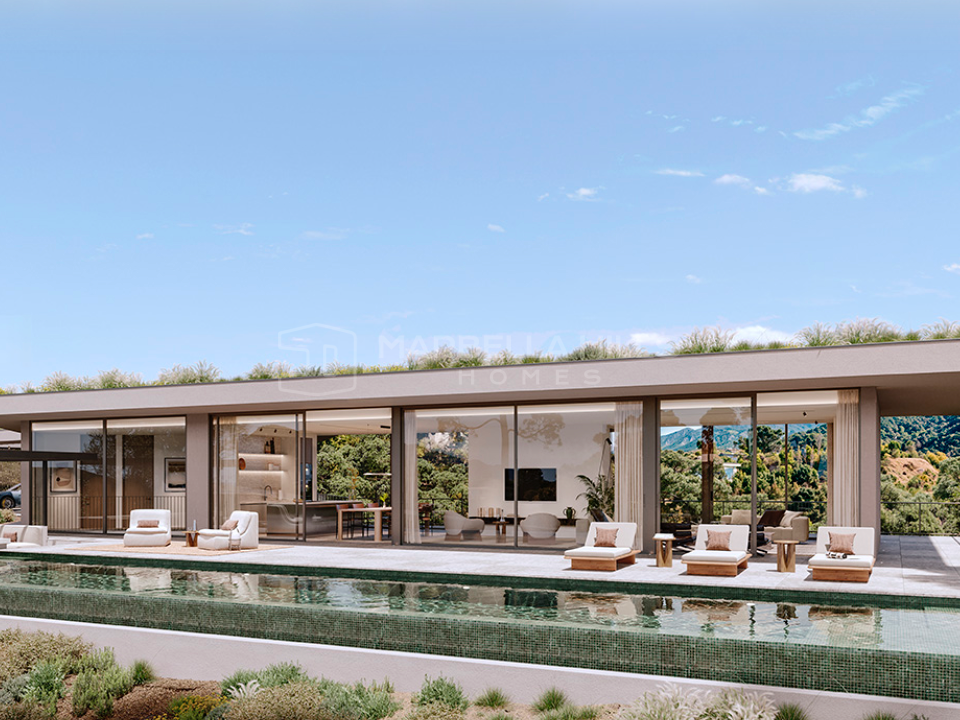 Refuge Contemporain en Montagne avec Vue Panoramique sur la Mer et les Sommets – Monte Mayor