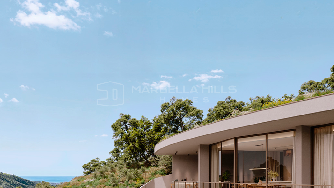 Moderne Luxusvilla in Monte Mayor, Benahavís – Panoramablick auf Meer und Berge