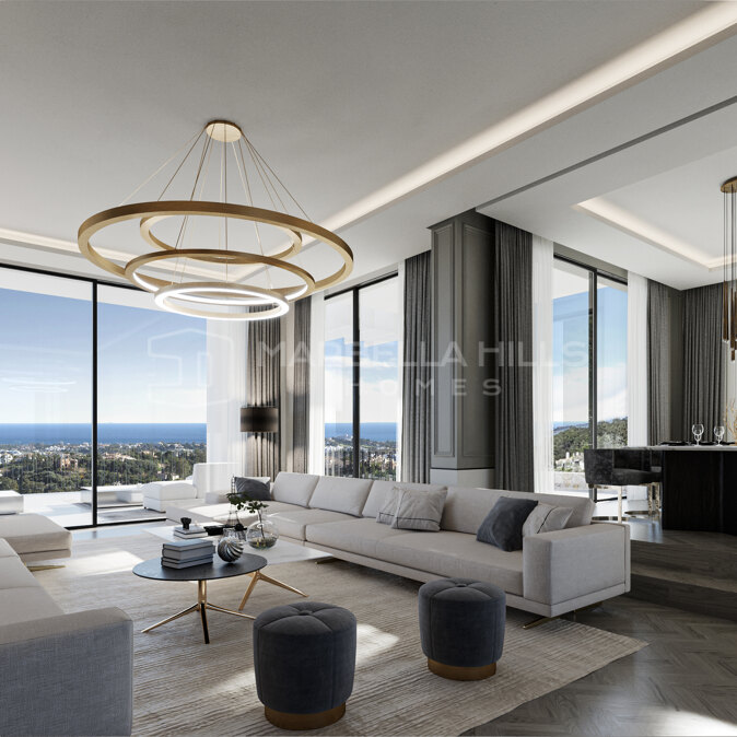 Timeless Elegance Meets Modern Luxury – Spectacular Villa in El Herrojo Alto, Benahavís