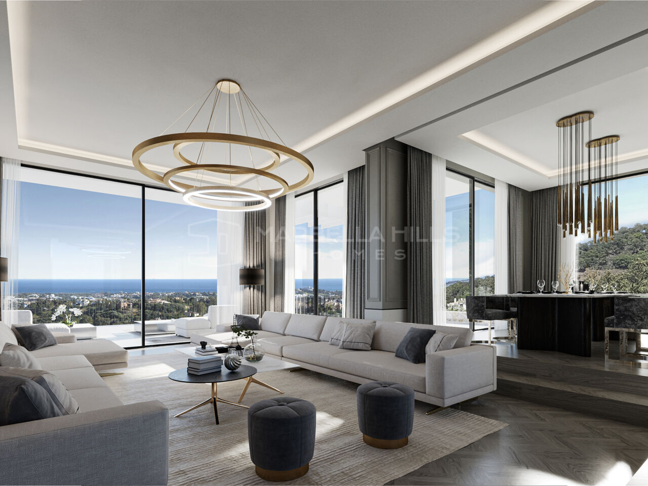 Timeless Elegance Meets Modern Luxury – Spectacular Villa in El Herrojo Alto, Benahavís