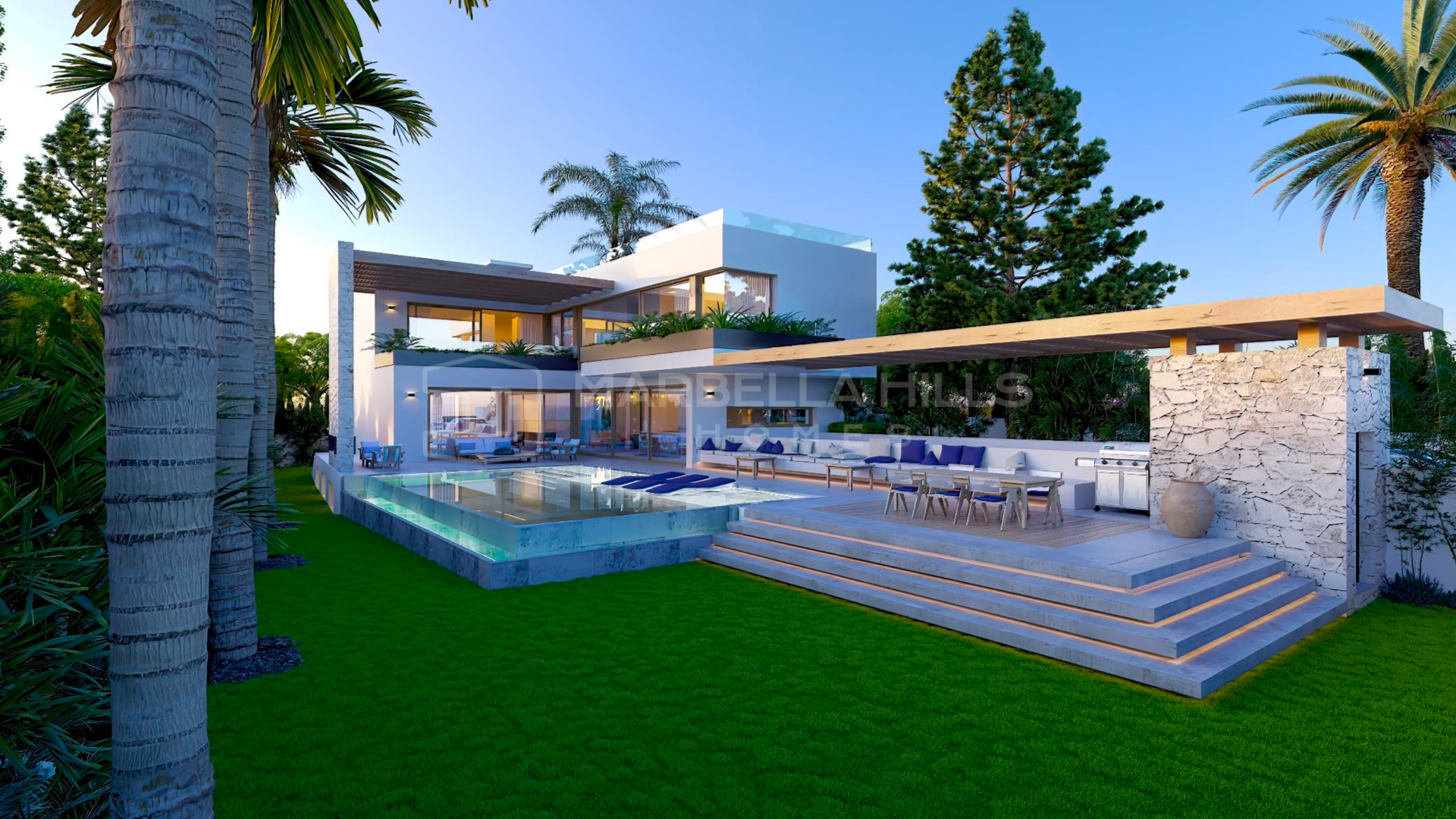 Terrain Premium avec Projet de Villa de Luxe Approuvé à Seulement 400m de la Plage à Marbesa, Marbella Es