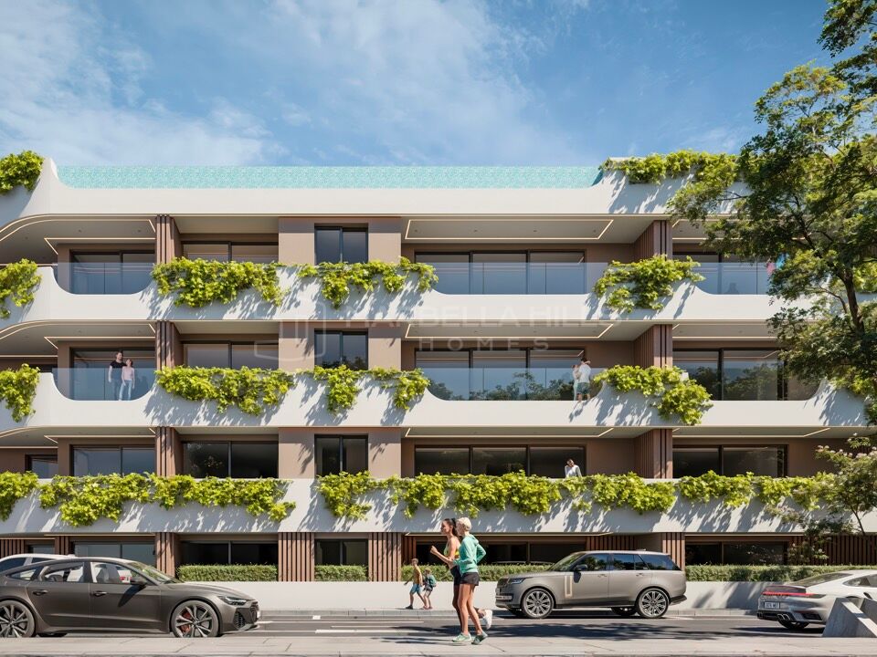 Vie moderne entre ville et mer – appartements neufs élégants à Marbella
