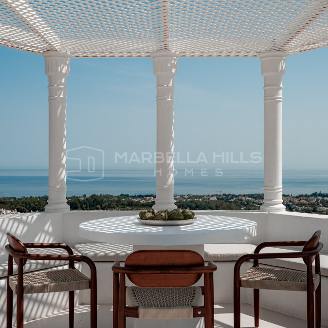 Luxuriöses Duplex-Penthouse mit Meerblick in Jardines Colgantes | Golden Mile Marbella