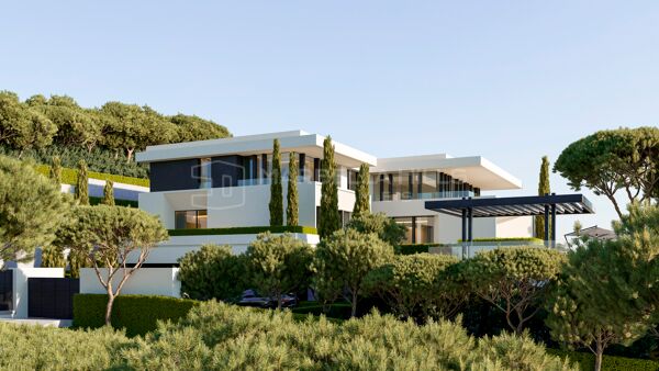 Modern Luxury Villa with Sea Views for Sale in Benahavís – New Construction