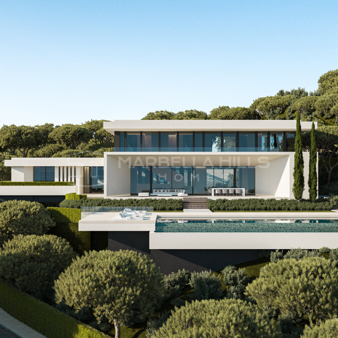 Luxury Modern Villa for Sale in Benahavís with Sea Views