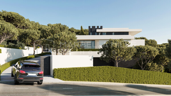 Villa Moderna de Lujo en Venta en Benahavís con Vistas al Mar