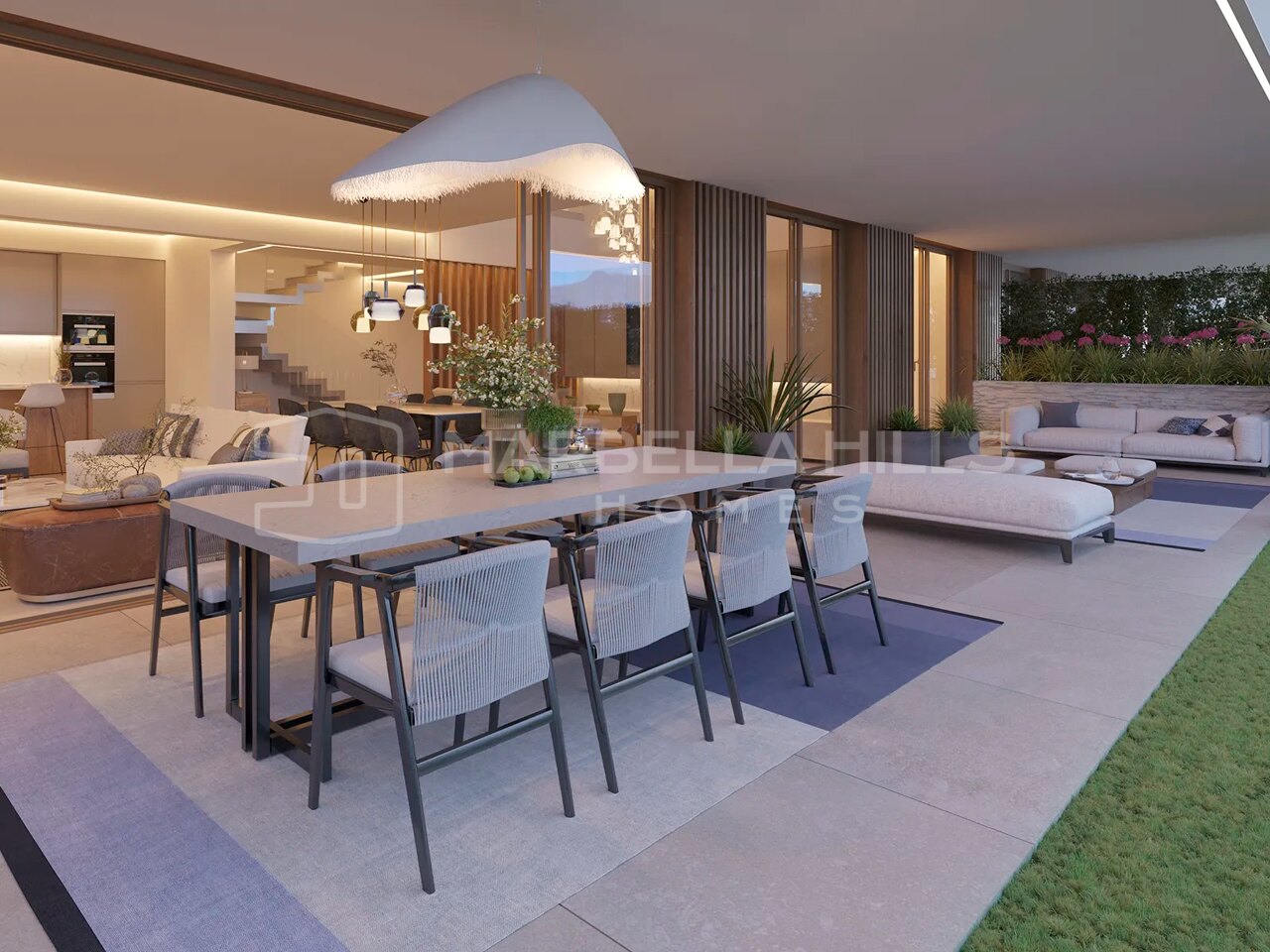 Maison contemporaine de 4 chambres à vendre à El Campanario, Estepona