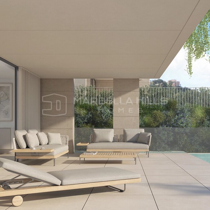 Appartement neuf de 3 chambres à vendre à Elviria, Marbella Est, avec piscine privée
