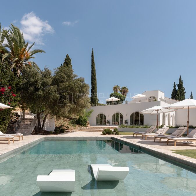 Villa méditerranéenne rénovée à vendre à Nueva Andalucía, Marbella