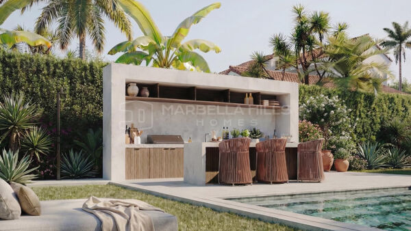 Villa rénovée à vendre à Guadalmina Alta, Marbella