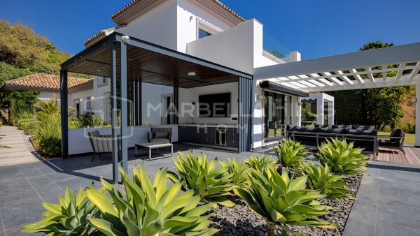 Renovierte Villa in Monte Mayor, Benahavís, auf 7.500 m² Grundstück