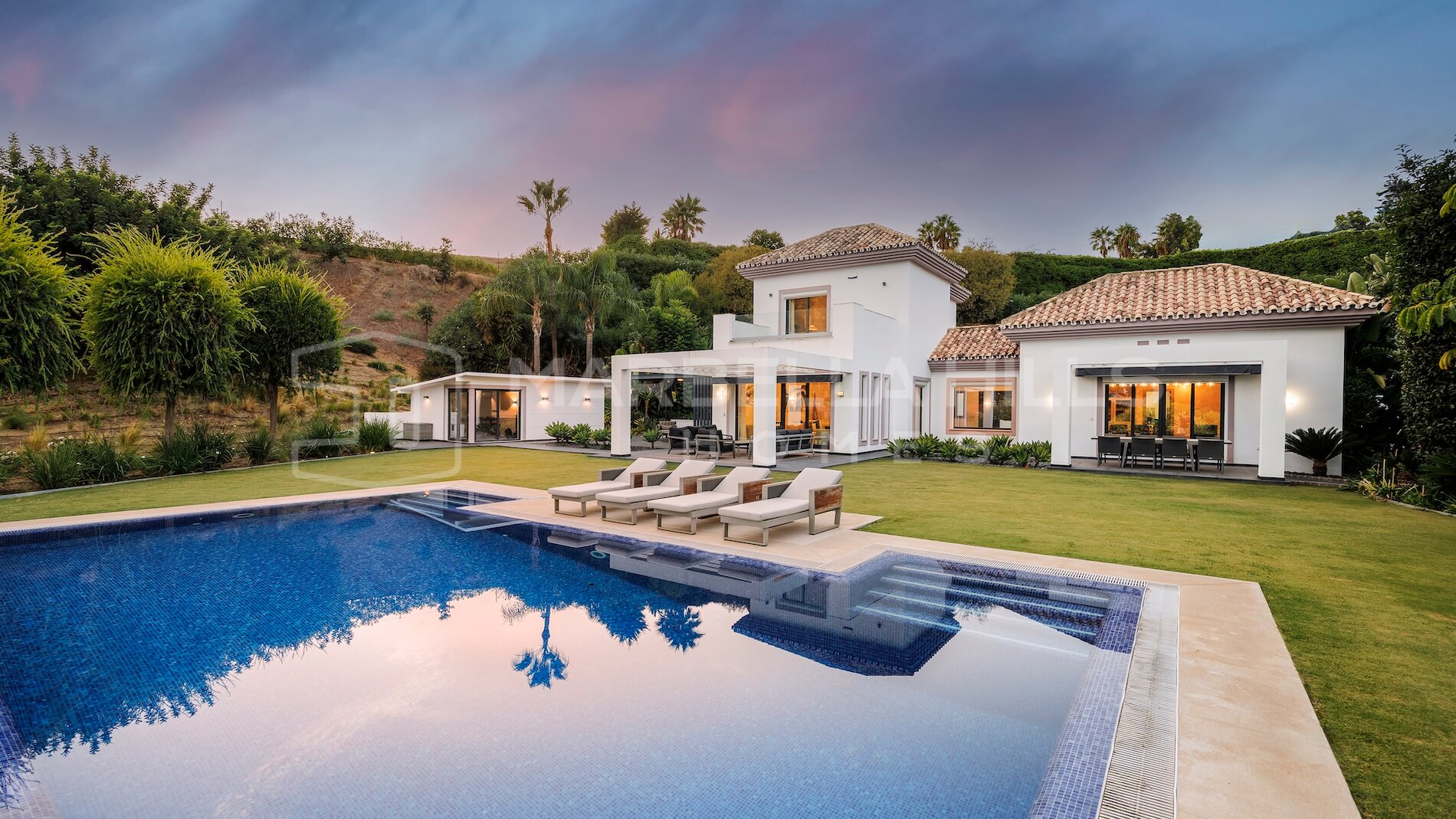 Renovierte Villa in Monte Mayor, Benahavís, auf 7.500 m² Grundstück