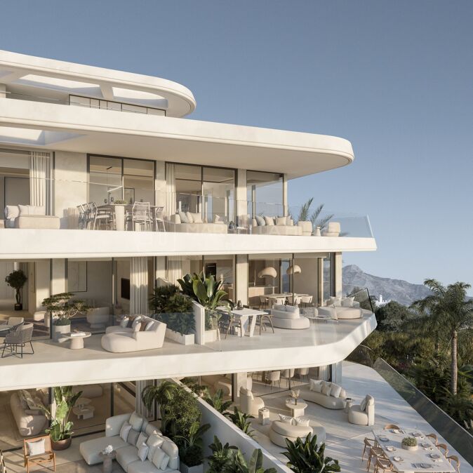 Brand New 2 Bedroom Ground Floor Apartment for Sale in Cancelada, Estepona