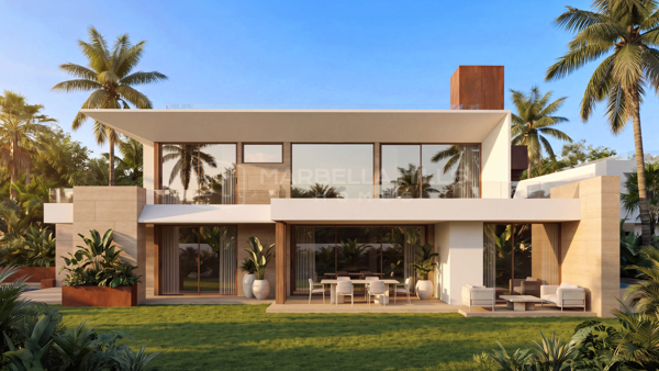 Exclusivas villas contemporáneas en venta en Cortijo Blanco, San Pedro de Alcántara