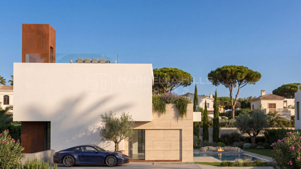 Exclusivas villas contemporáneas en venta en Cortijo Blanco, San Pedro de Alcántara