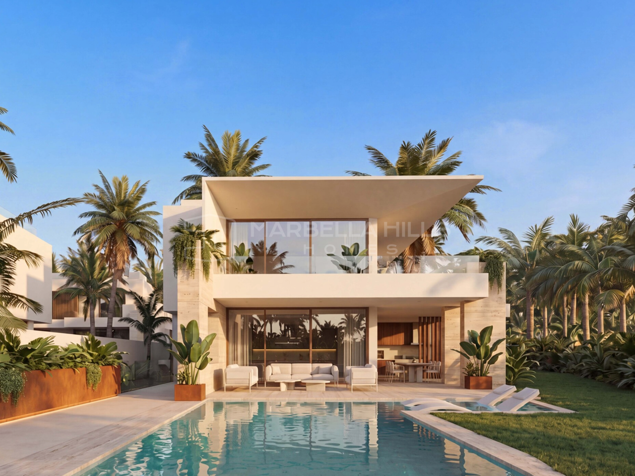 Villas contemporaines d’exception à vendre à Cortijo Blanco, San Pedro de Alcántara