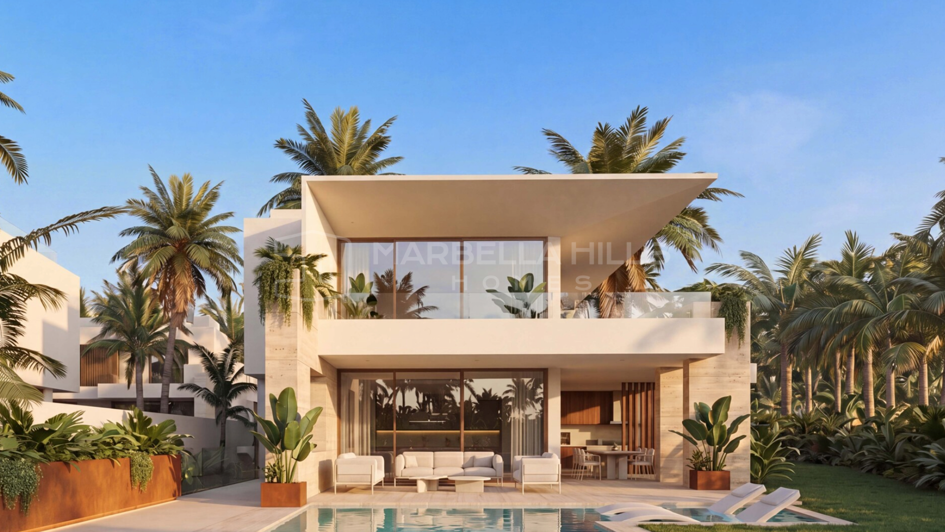 Exclusivas villas contemporáneas en venta en Cortijo Blanco, San Pedro de Alcántara
